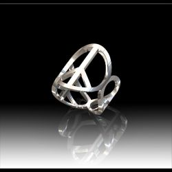 Bague Peace argent