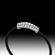 3A004 Bracelet caoutchouc motif tête de mort